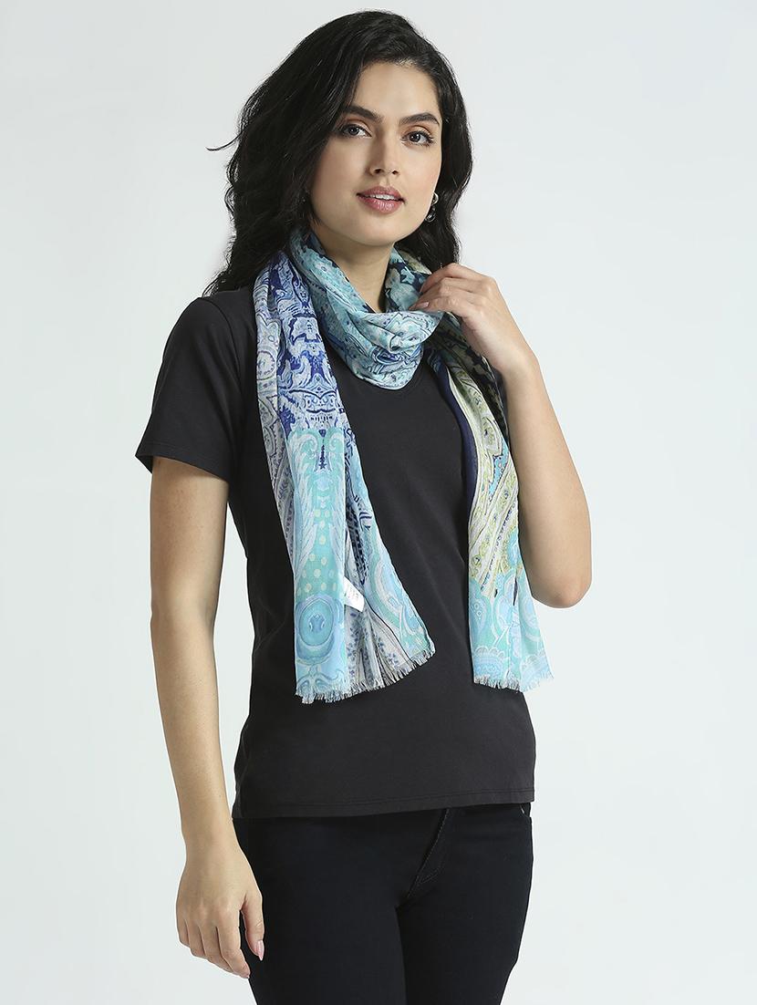 women printed everyday wrap scarf - 21631562 -  Standard Image - 1
