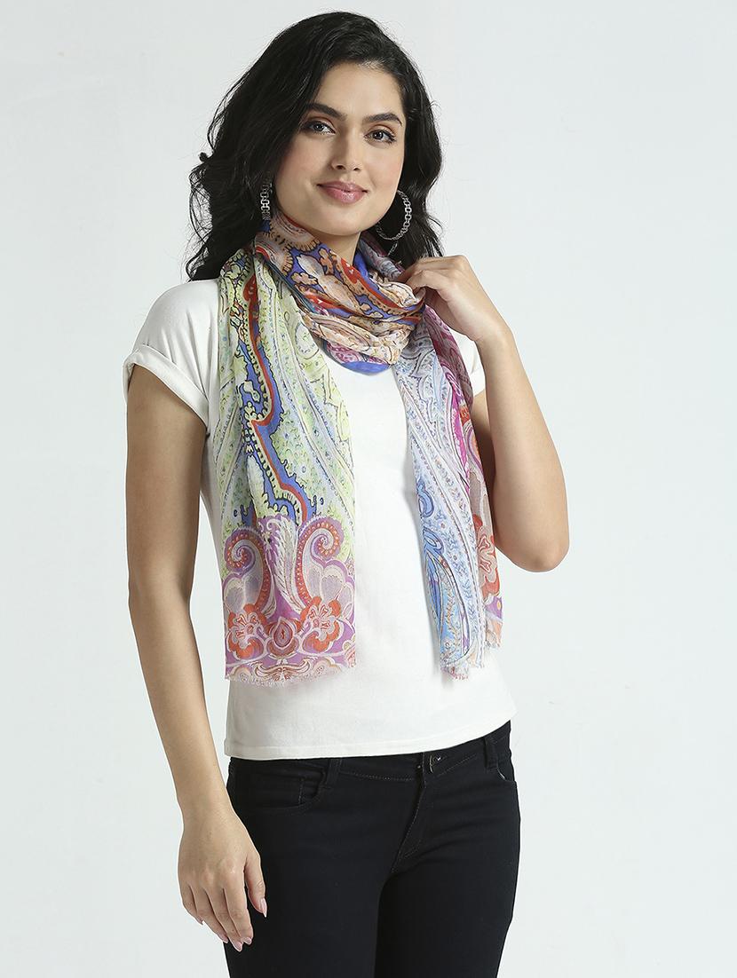 women printed everyday wrap scarf - 21631563 -  Standard Image - 1