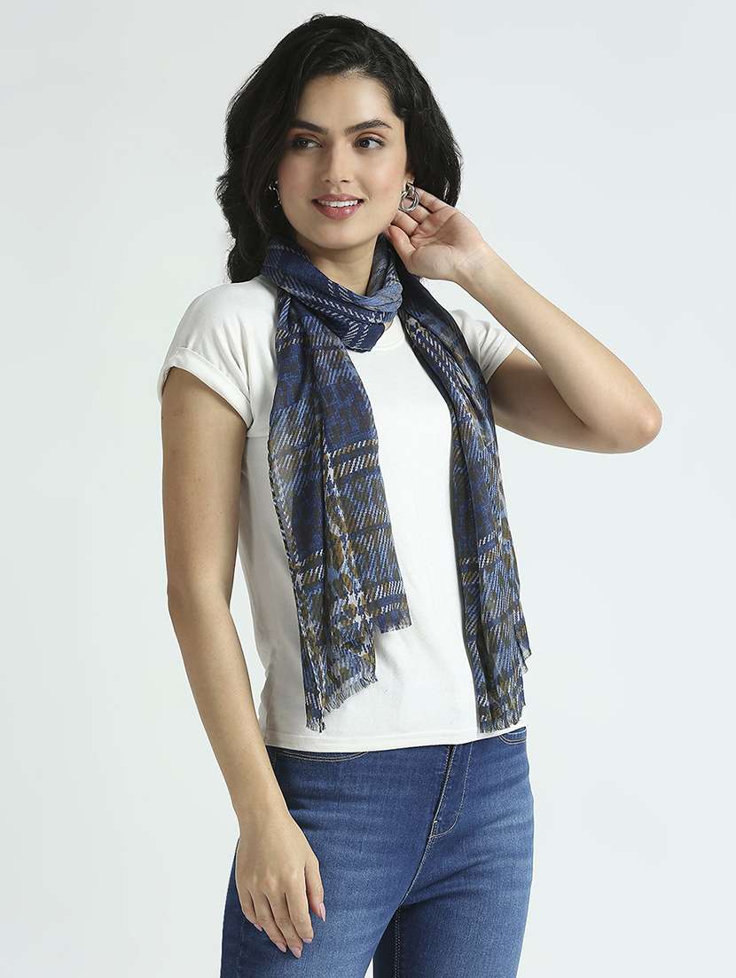 women printed everyday wrap scarf - 21631567 -  Standard Image - 1