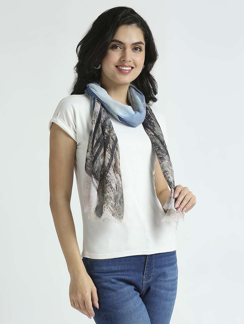 women printed everyday wrap scarf - 21631571 -  Standard Image - 1