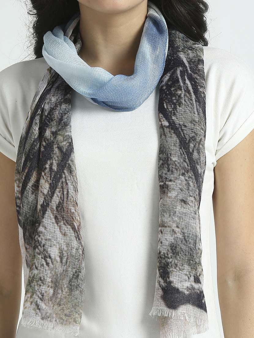 women printed everyday wrap scarf - 21631571 -  Standard Image - 4