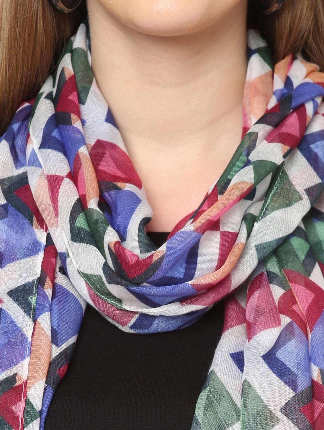 women printed everyday wrap scarf - 21631578 -  Standard Image - 6