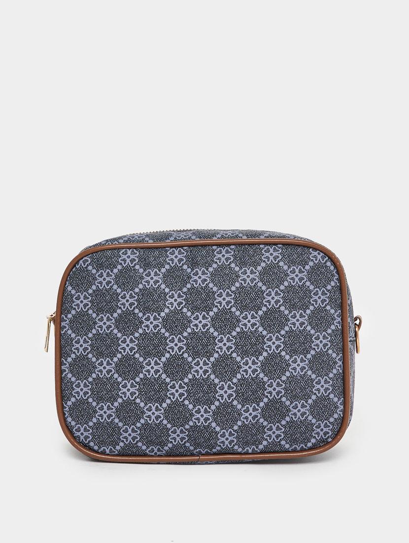 women blue printed sling bag - 21631990 -  Standard Image - 1