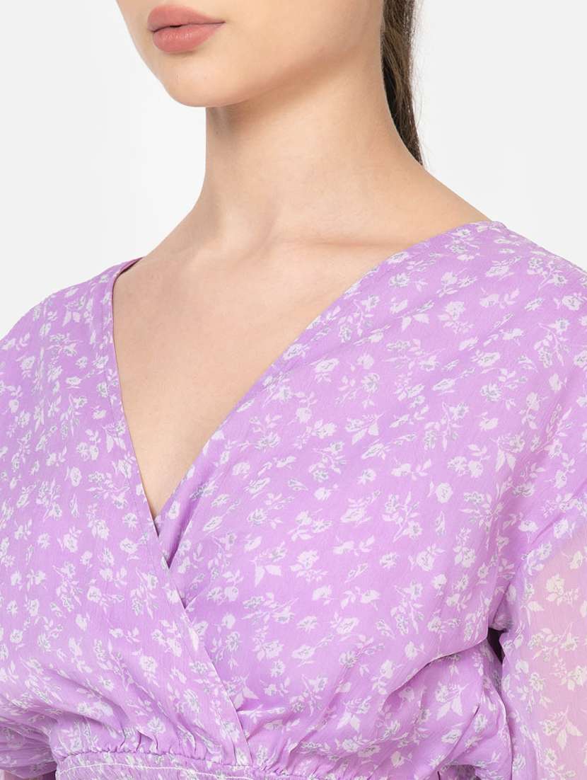 women printed crop top - 21632098 -  Standard Image - 4