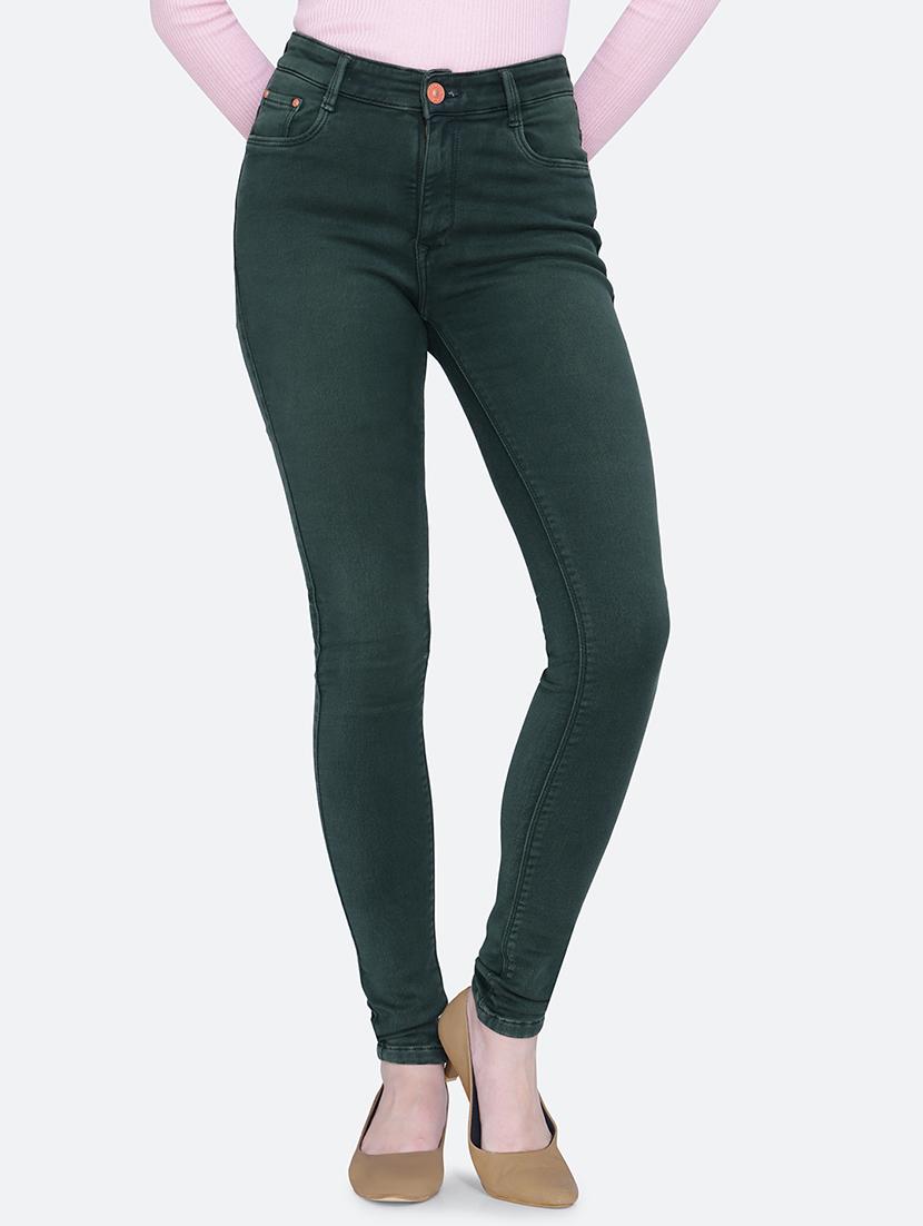women plain skinny fit denim jeans - 21632420 - Zoom Image - 0