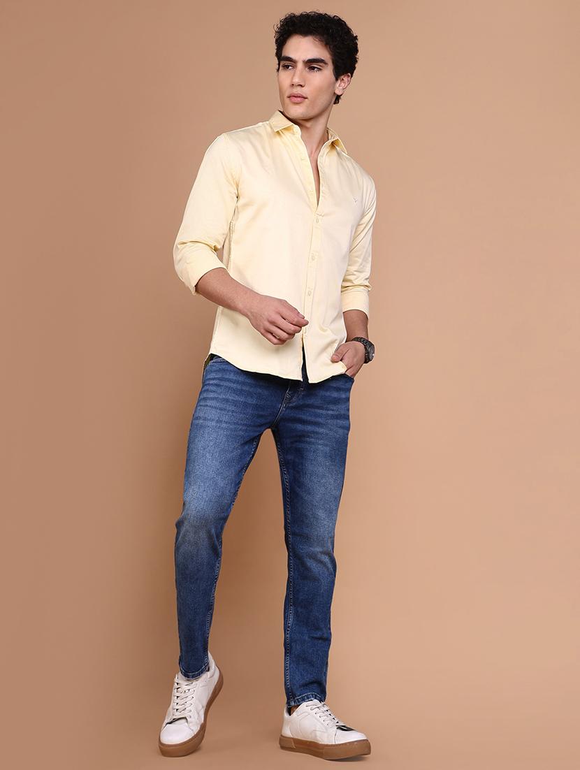 women solid collared casual shirt - 21632624 - Standard Image - 4