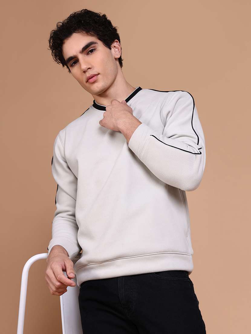 men round neck regular fit sweatshirt - 21632631 -  Standard Image - 1