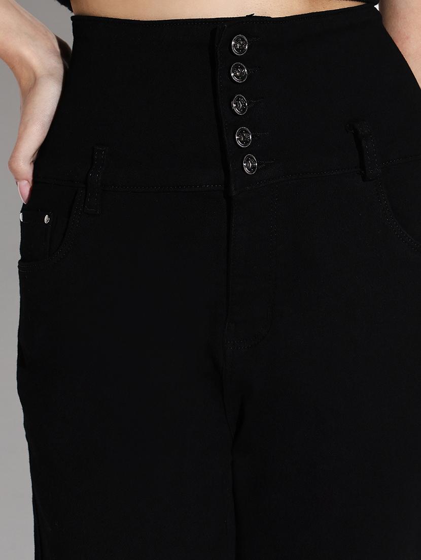 women solid slim fit denim jeans - 21632650 - Standard Image - 6