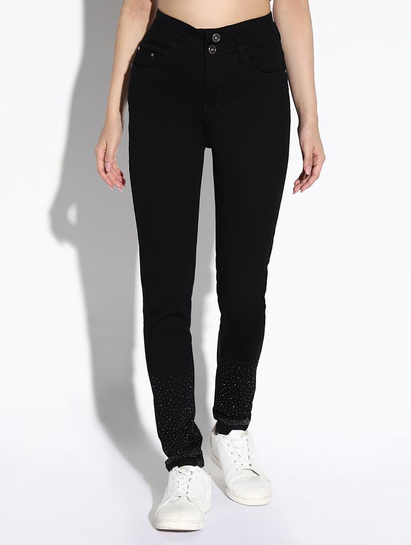 women solid skinny fit denim jeans - 21632652 -  Zoom Image - 0