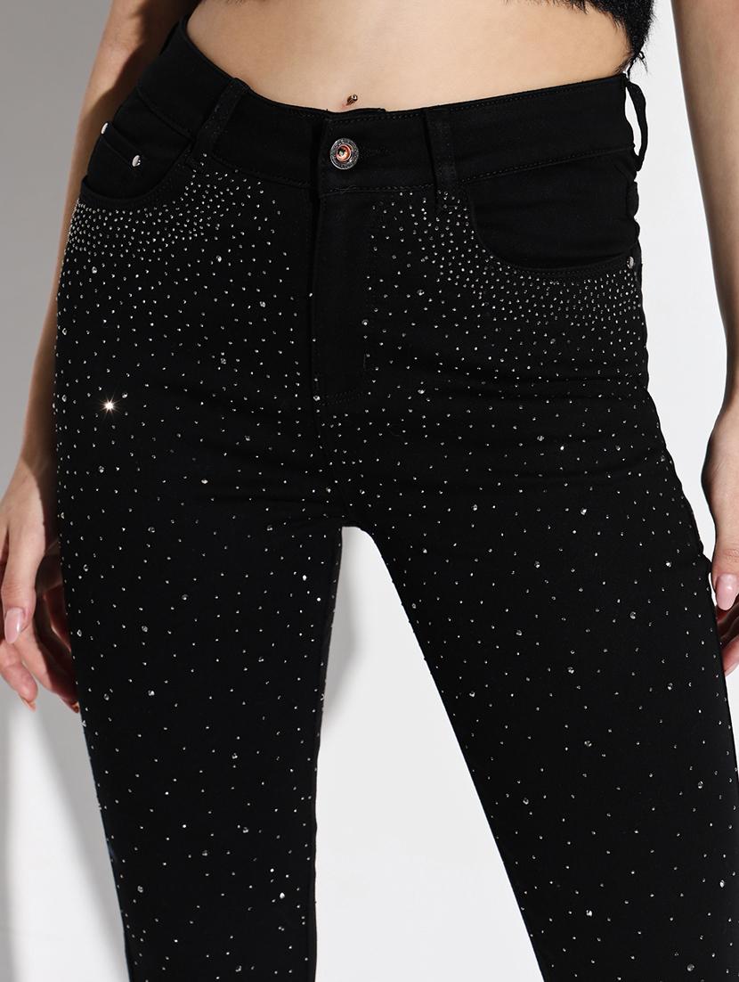 women plain skinny fit denim jeans - 21632662 - Standard Image - 6