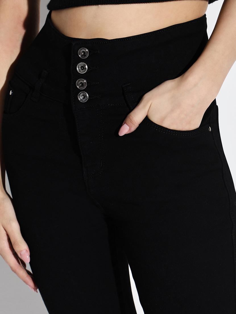 women plain slim fit denim jeans - 21632663 - Standard Image - 6
