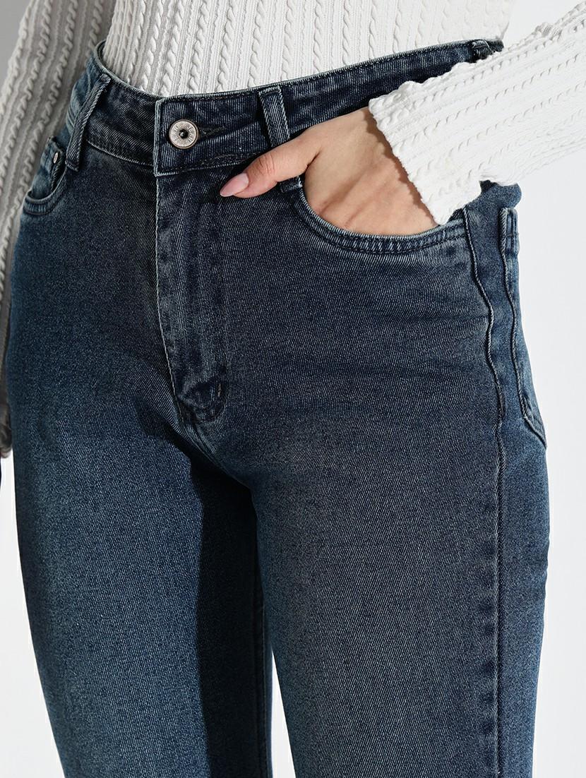 women plain slim fit denim jeans - 21632672 - Standard Image - 6