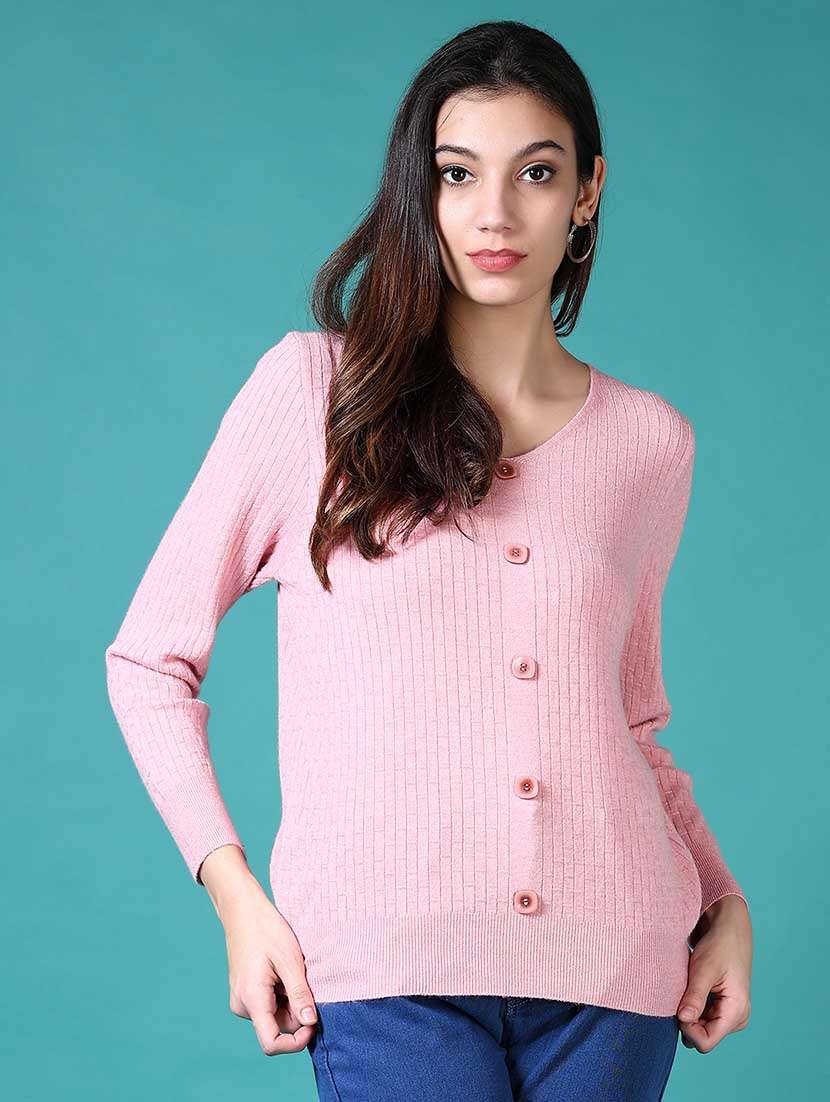 women self design long sleeve pullover