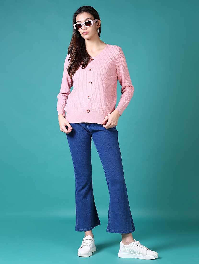 women self design long sleeve pullover - 21633410 -  Standard Image - 4