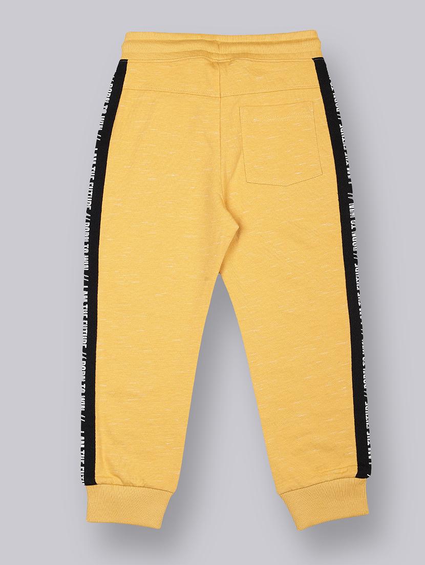 boys yellow side taped jogger - 21634066 -  Standard Image - 1