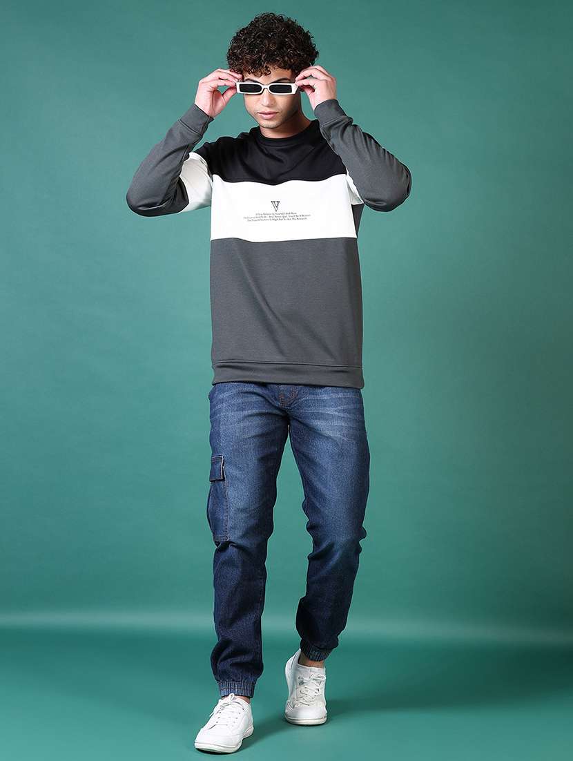 men long sleeve regular fit sweatshirt - 21634322 -  Standard Image - 4