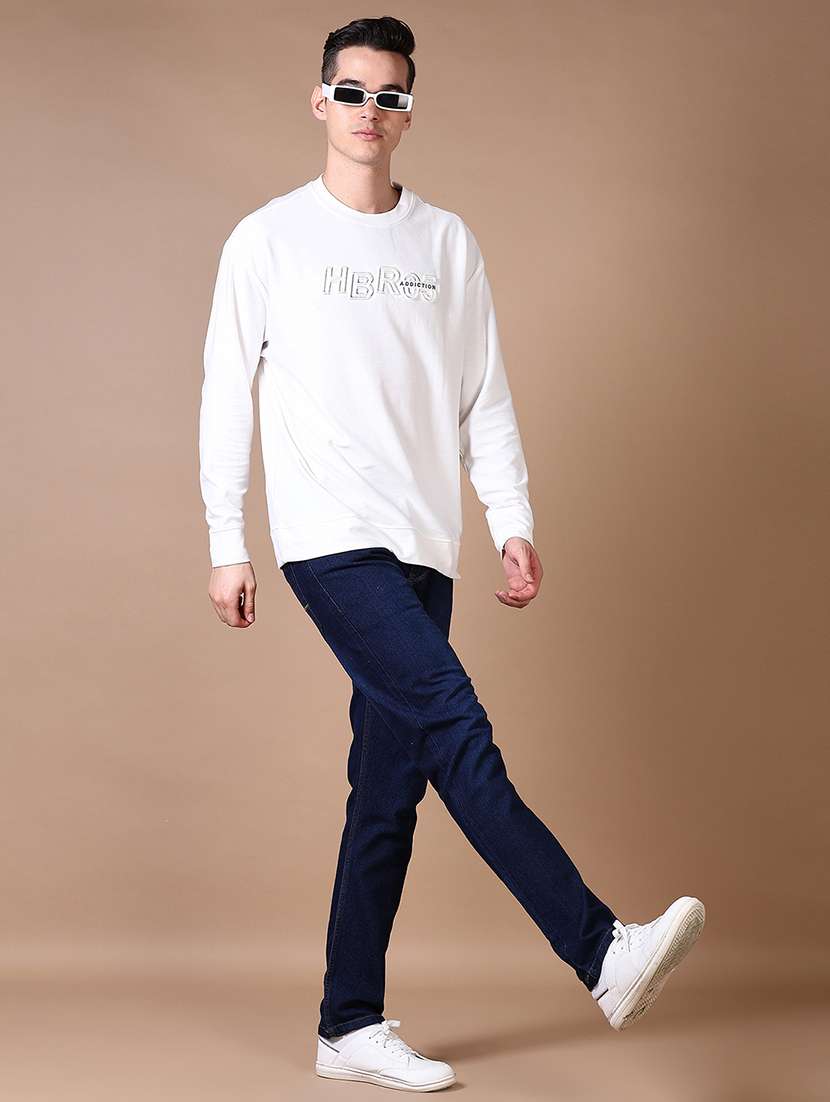 men long sleeve regular fit sweatshirt - 21634619 -  Standard Image - 4