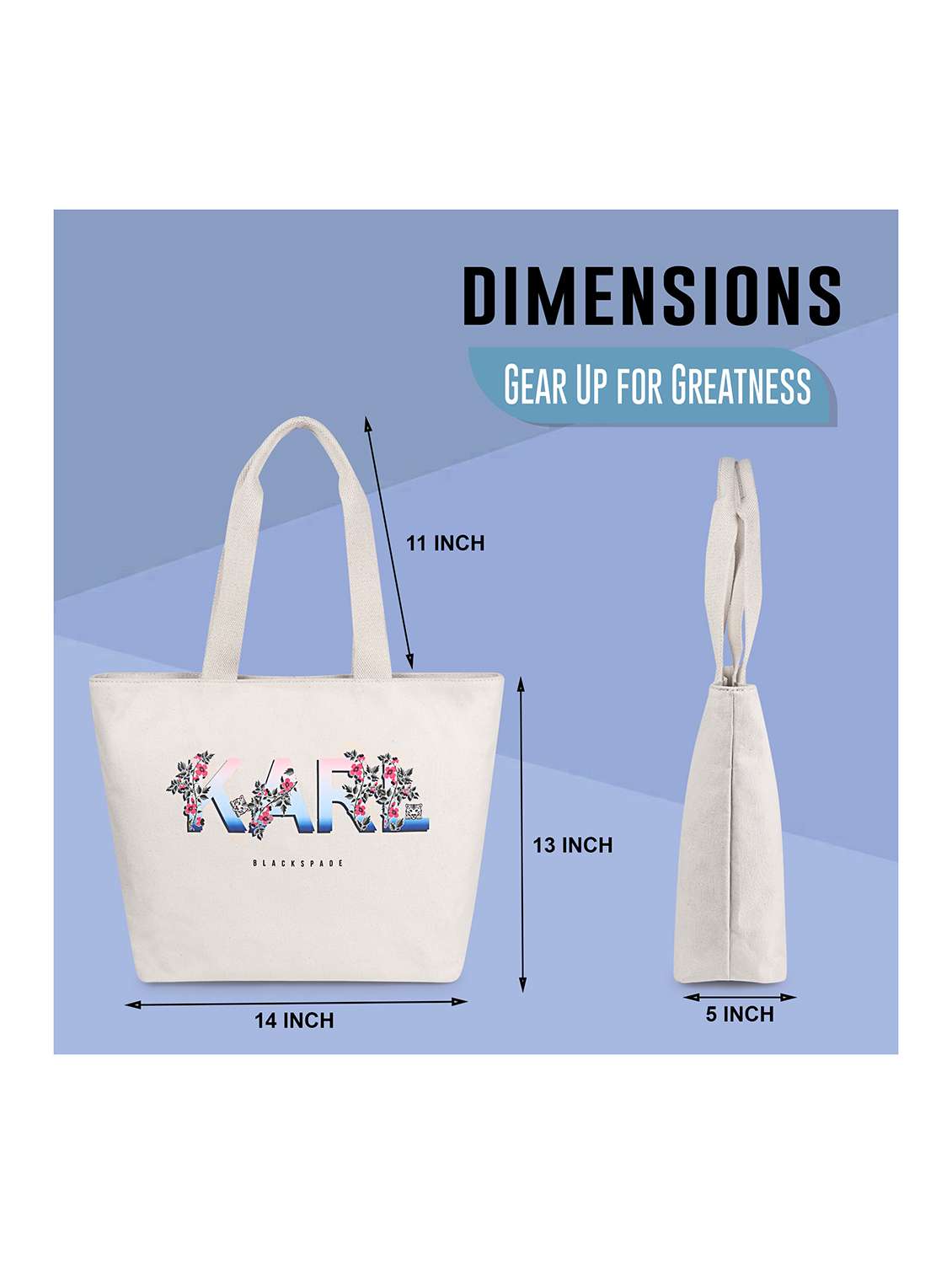 women typography structured tote  - 21634679 -  Standard Image - 4