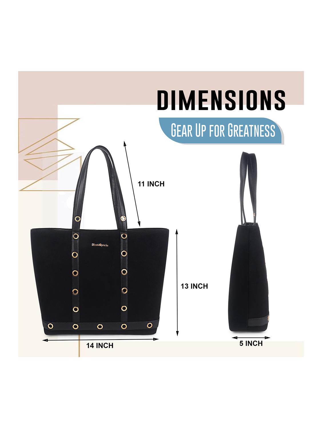 women solid structured tote - 21634684 - Standard Image - 4