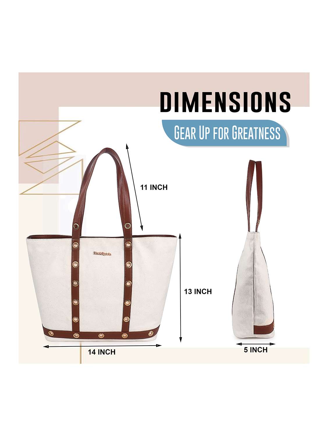women solid structured tote  - 21634688 -  Standard Image - 4