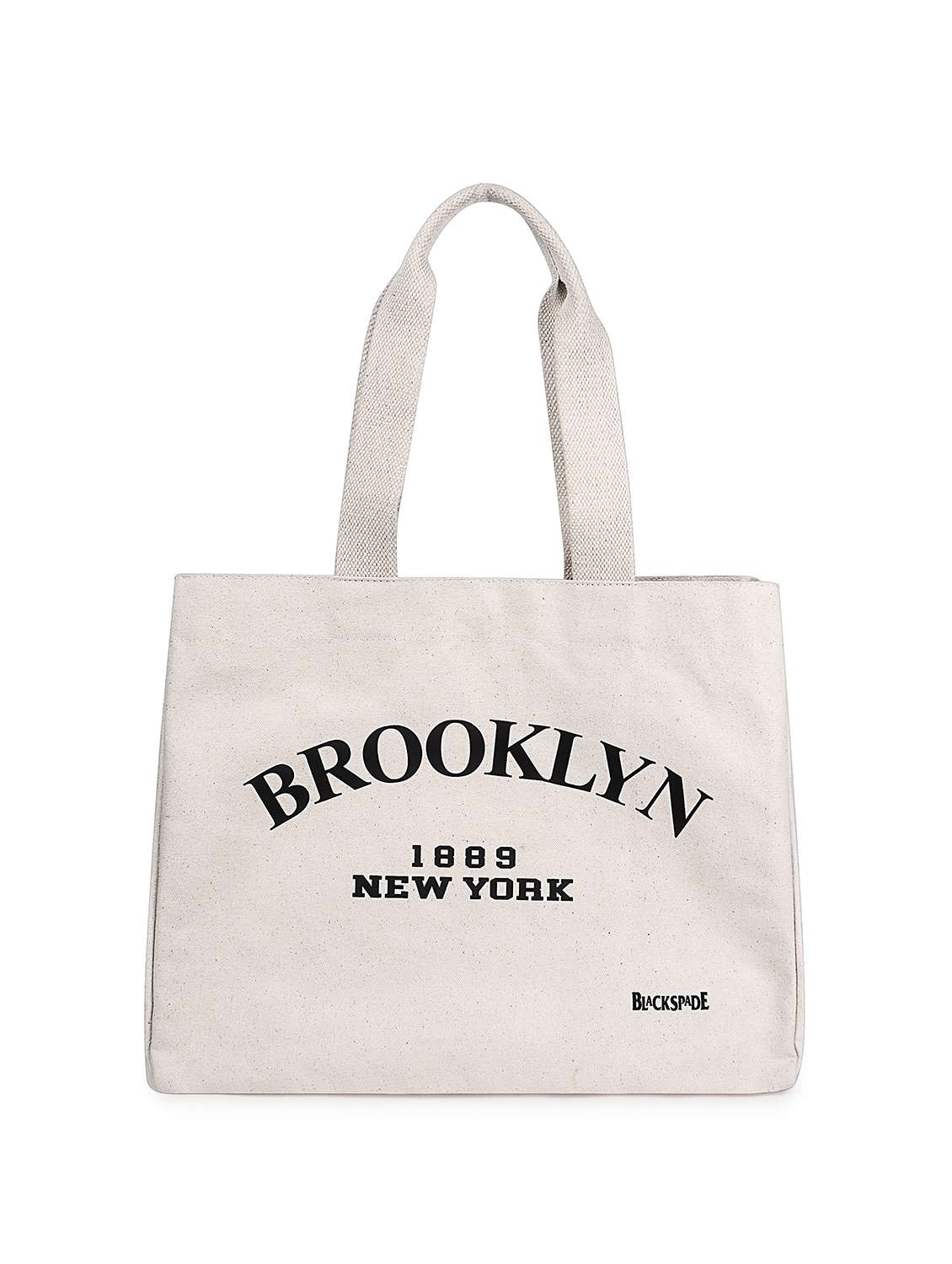 women typography structured tote