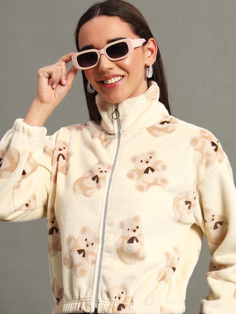 women long sleeves printed sweatshirt - 21635068 -  Standard Image - 1