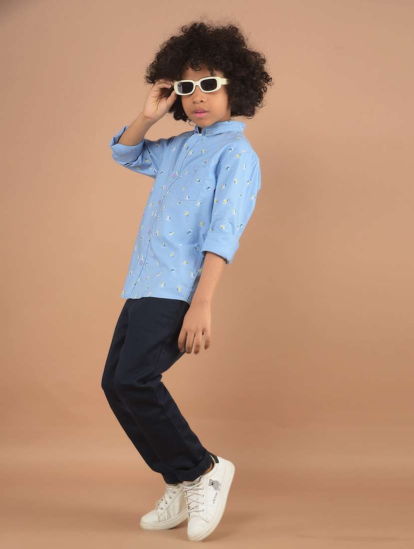 boys printed long sleeve shirt - 21635461 -  Standard Image - 4