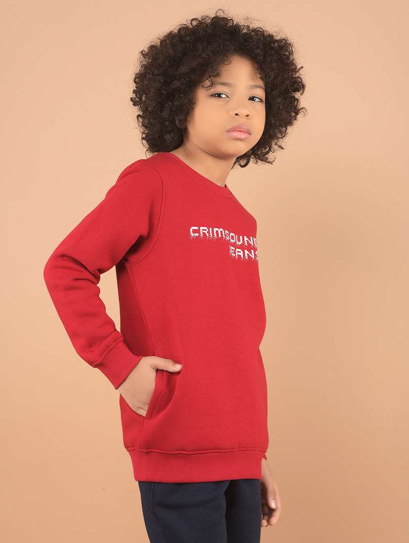 boys printed long sleeve sweatshirt - 21635468 -  Standard Image - 1