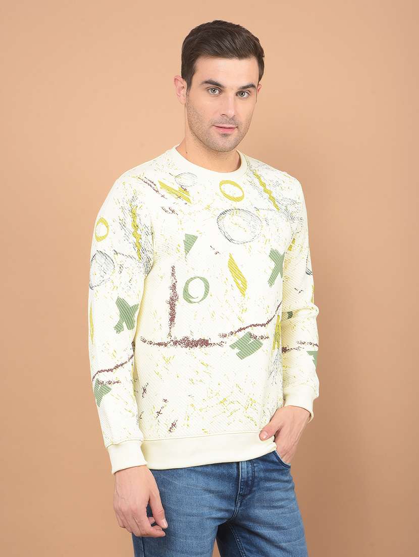 men printed long sleeves sweatshirt - 21635505 -  Standard Image - 1