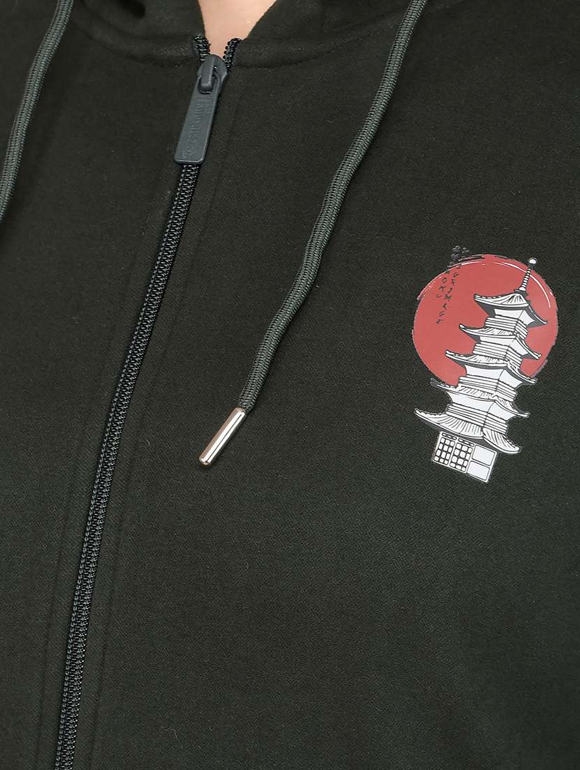 women back print long sleeve sweatshirt - 21635660 -  Standard Image - 6