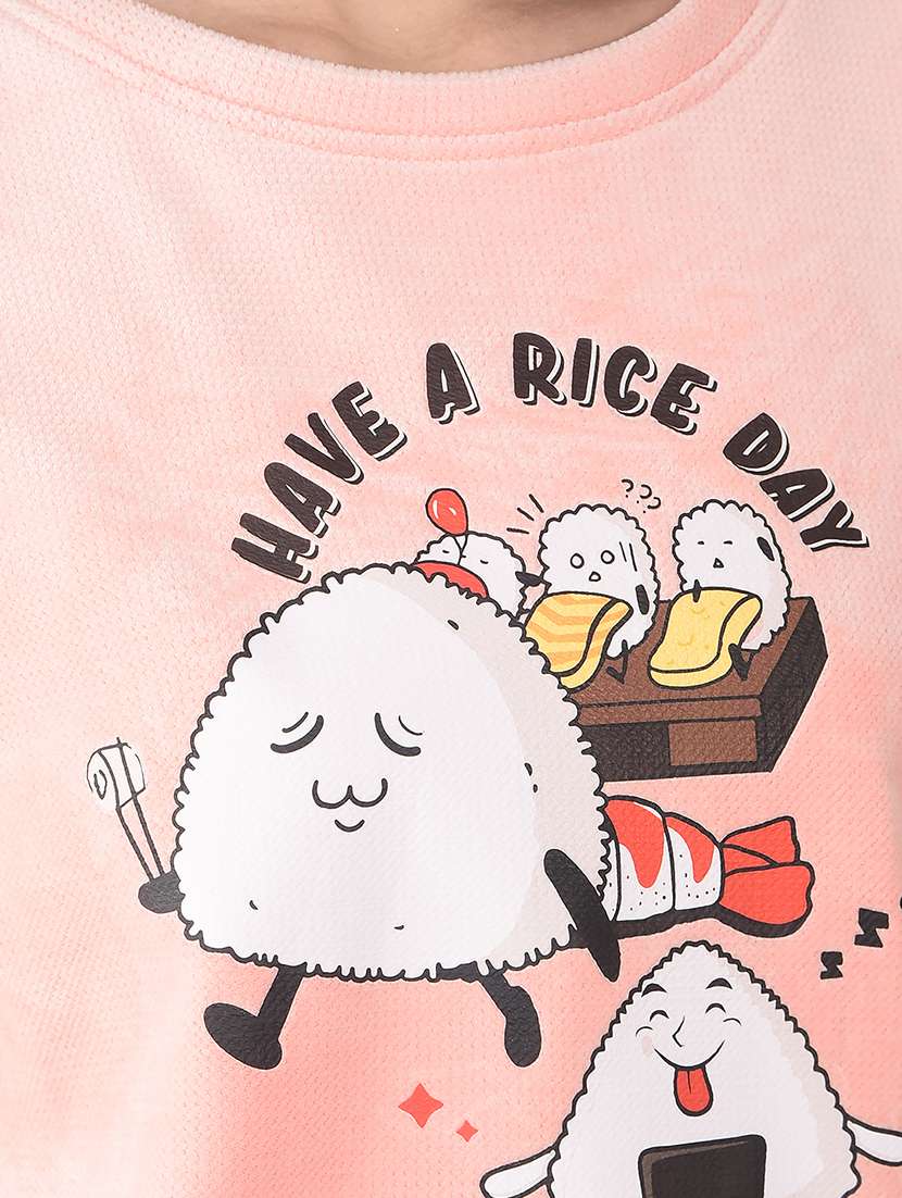 women front print long sleeve sweatshirt - 21635676 -  Standard Image - 6