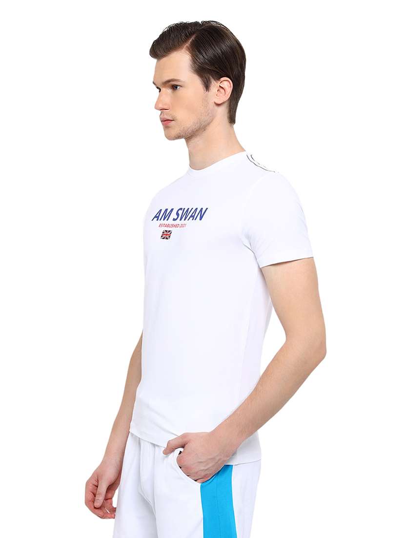 men regular fit printed short sleeve t-shirt - 21635861 - Standard Image - 1