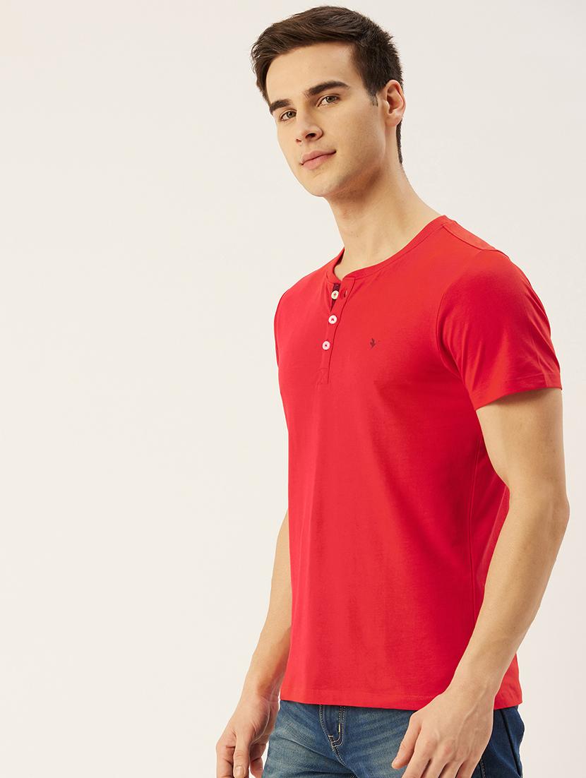 men regular fit solid short sleeve t-shirt - 21635902 -  Standard Image - 1