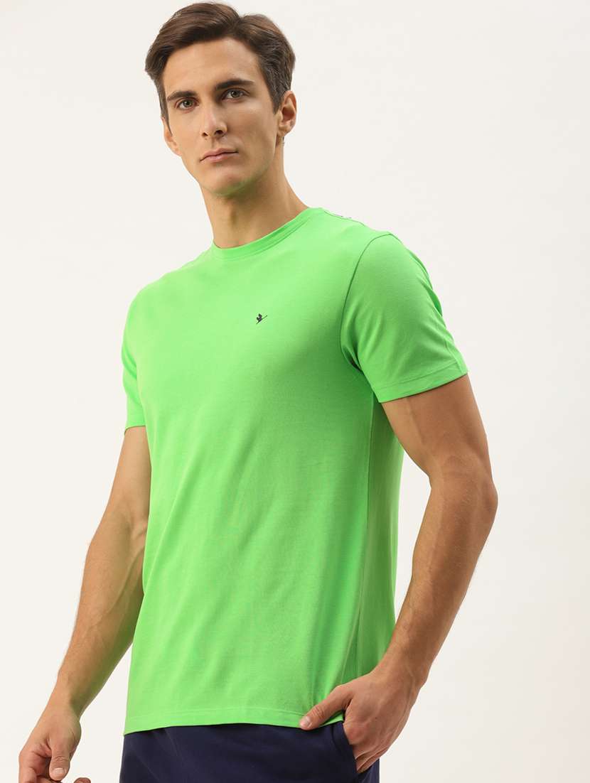 men regular fit plain short sleeve t-shirt - 21635961 -  Standard Image - 1