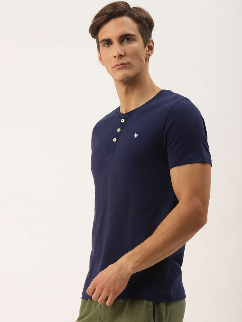 men regular fit plain short sleeve t-shirt - 21635969 -  Standard Image - 1