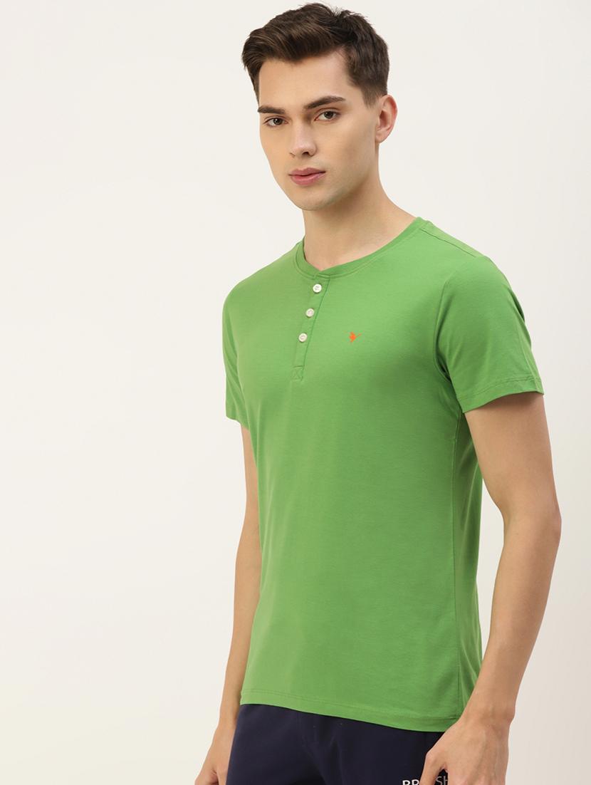 men regular fit plain short sleeve t-shirt - 21635971 - Standard Image - 1