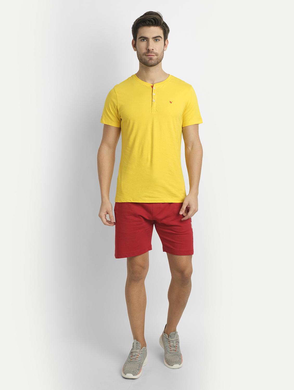 men regular fit plain short sleeve t-shirt - 21635974 - Standard Image - 4