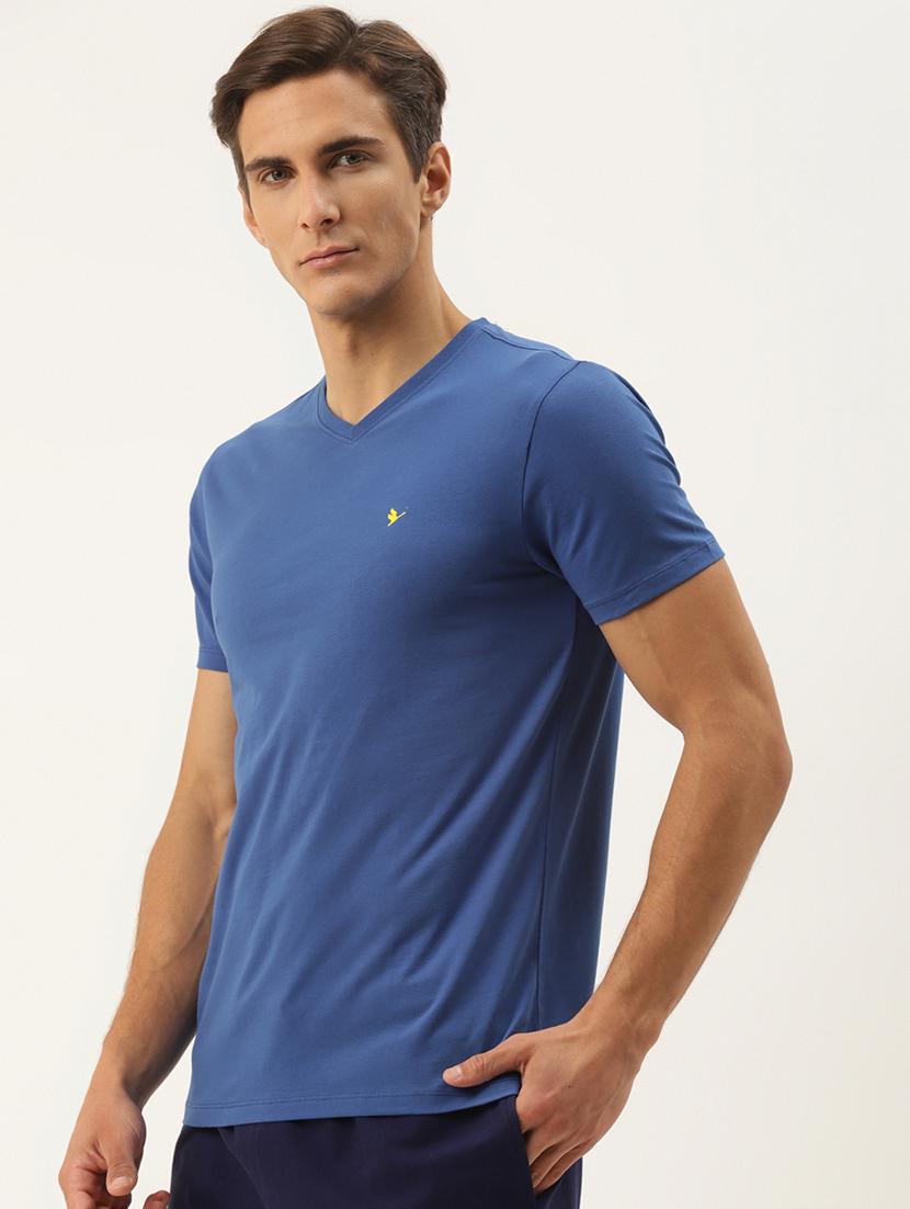 men regular fit plain short sleeve t-shirt - 21635976 - Standard Image - 1