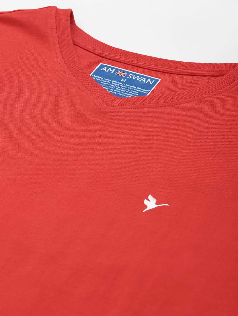 men regular fit plain short sleeve t-shirt - 21635978 - Standard Image - 4