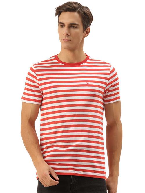 men regular fit striped short sleeve t-shirt - 21635994 -  Standard Image - 0