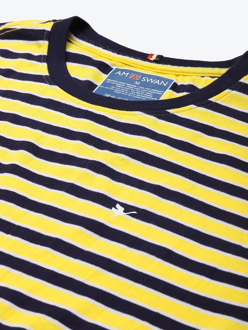 men regular fit striped short sleeve t-shirt - 21635996 - Standard Image - 4