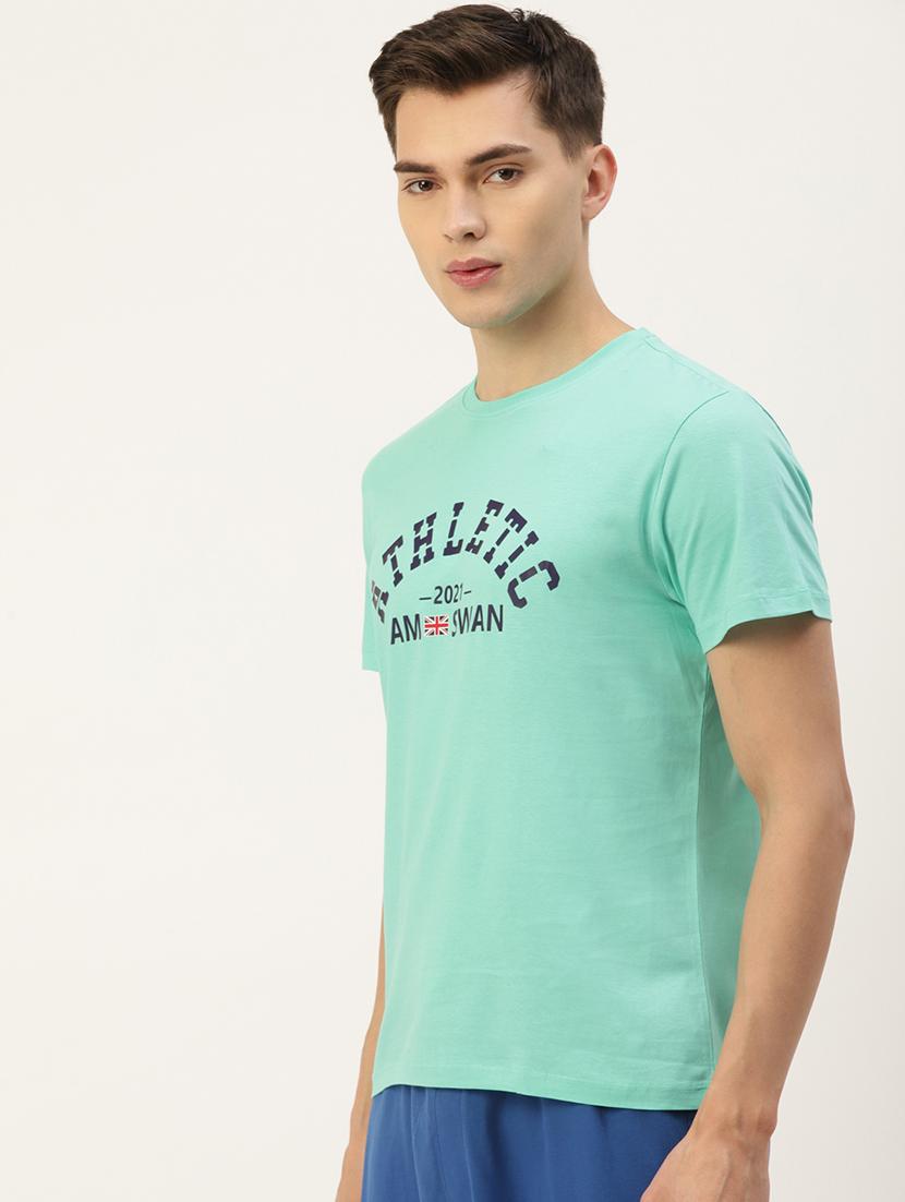 men regular fit printed short sleeve t-shirt - 21636005 - Standard Image - 1