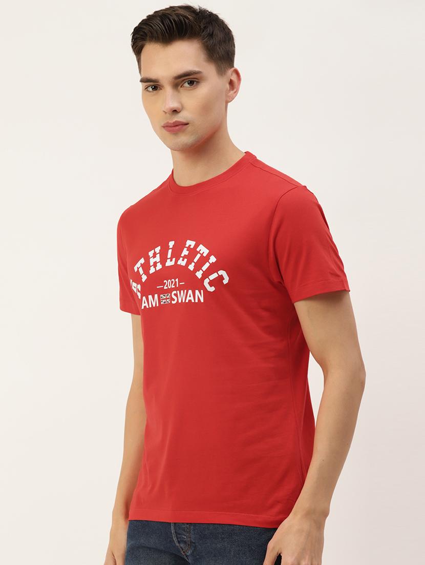 men regular fit printed short sleeve t-shirt - 21636006 - Standard Image - 1