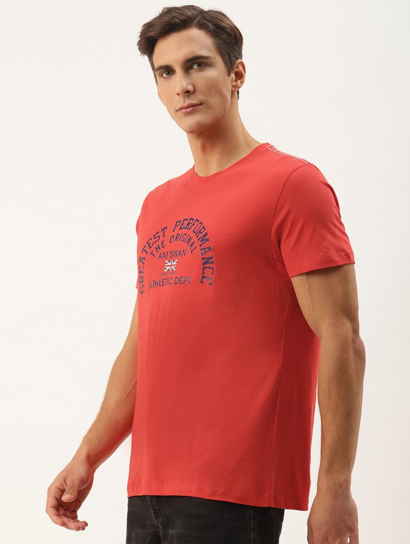 men regular fit printed short sleeve t-shirt - 21636017 - Standard Image - 1