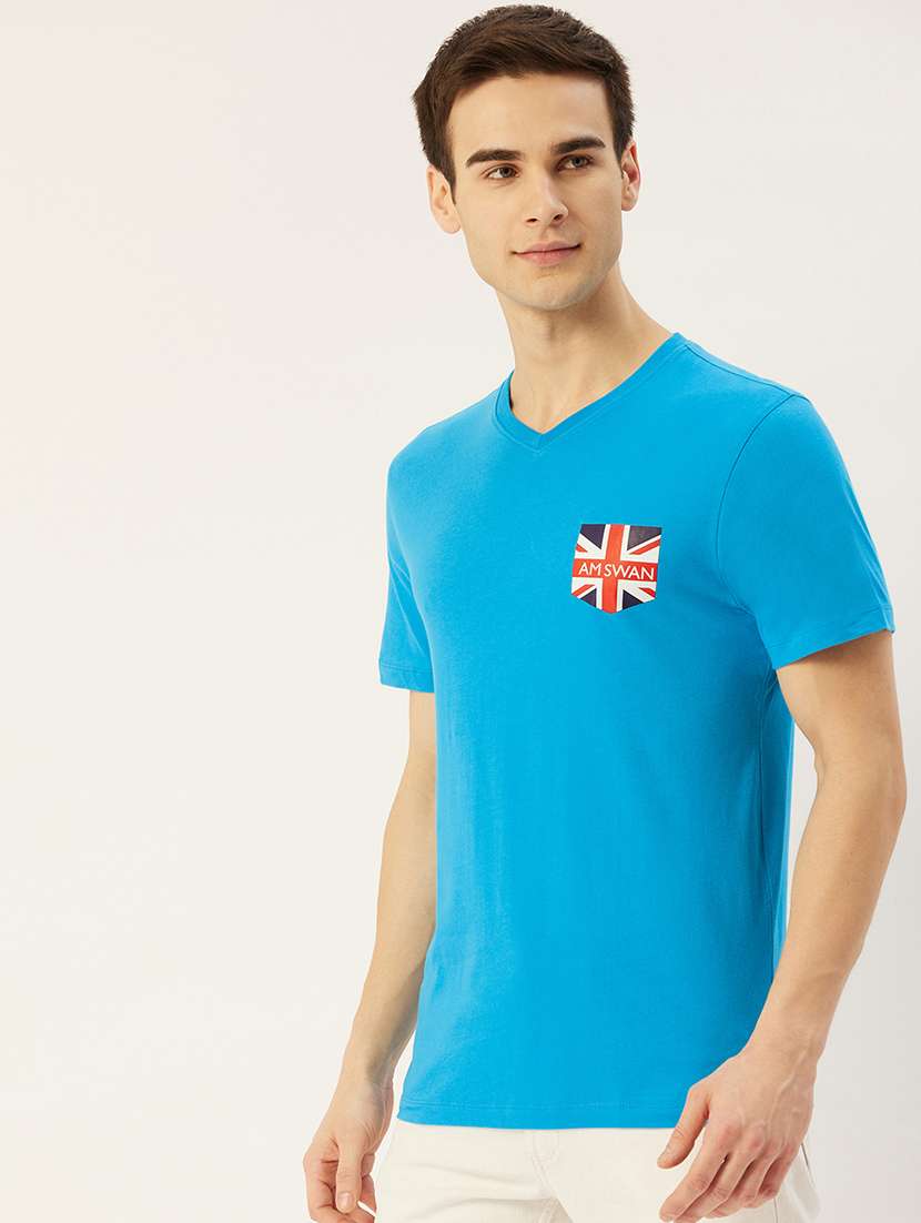 men regular fit printed short sleeve t-shirt - 21636021 -  Standard Image - 1