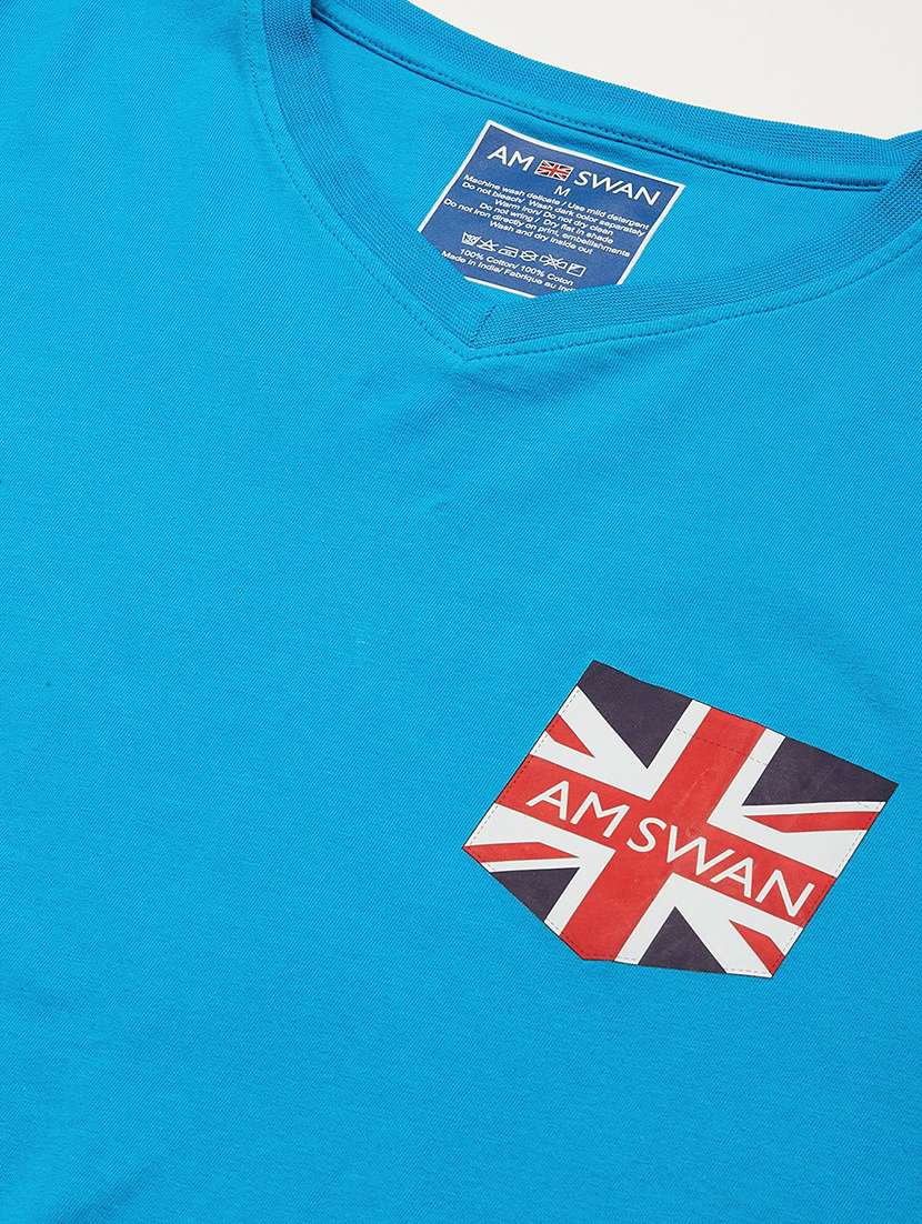 men regular fit printed short sleeve t-shirt - 21636021 -  Standard Image - 4