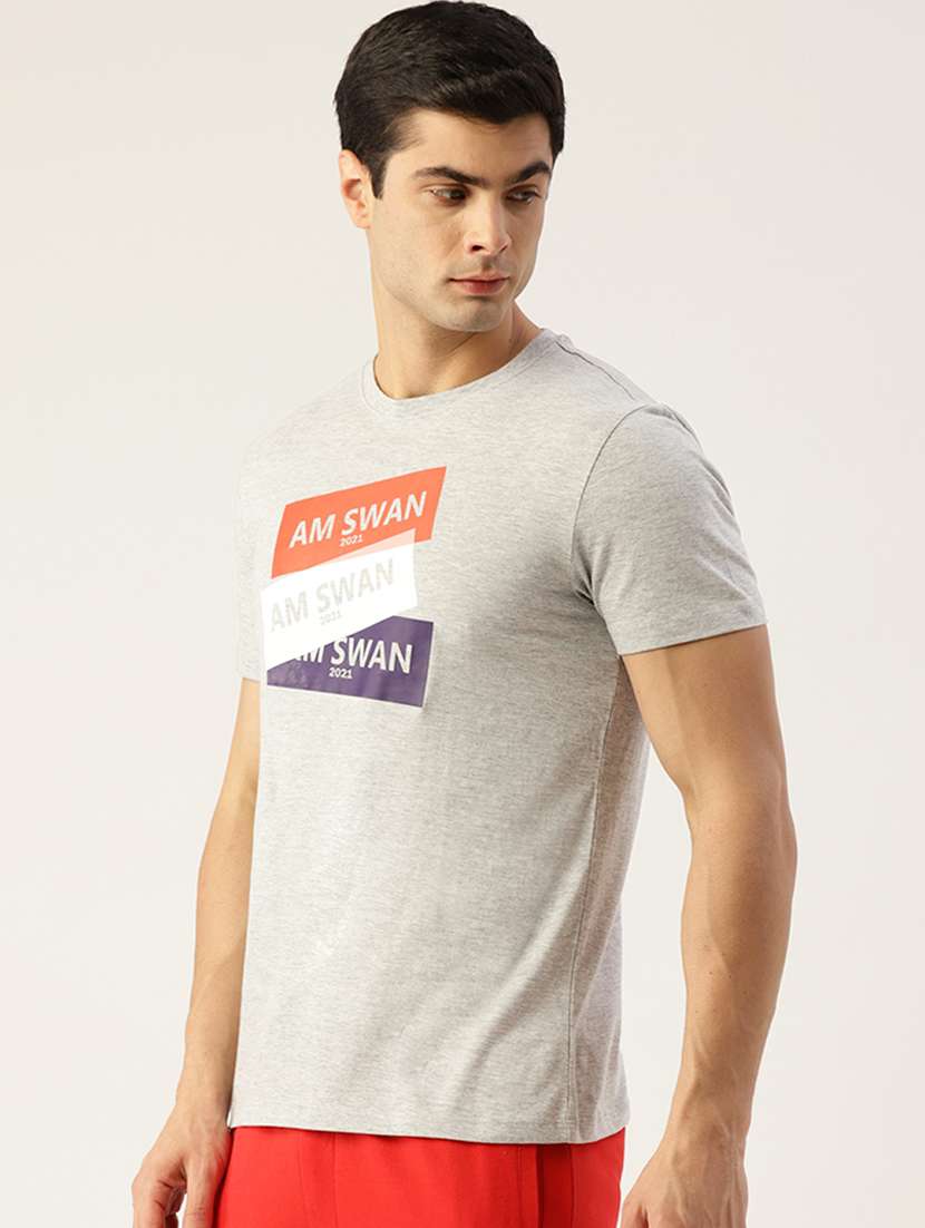 men regular fit printed short sleeve t-shirt - 21636033 -  Standard Image - 1