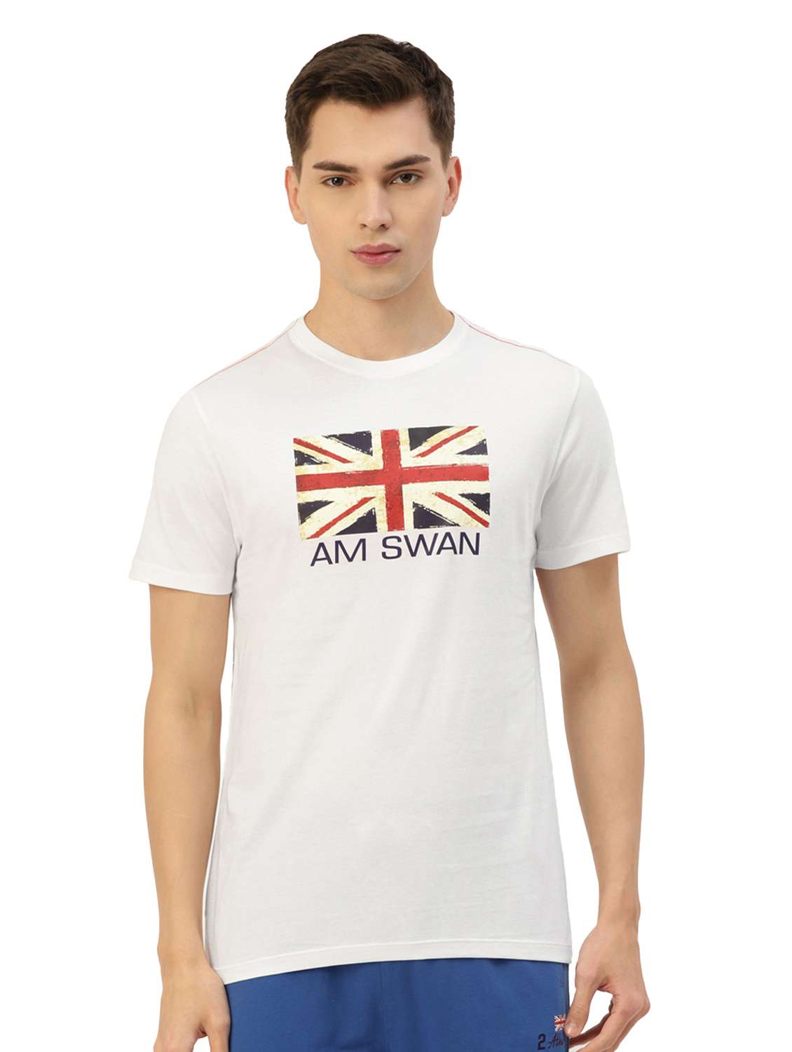 men regular fit printed short sleeve t-shirt