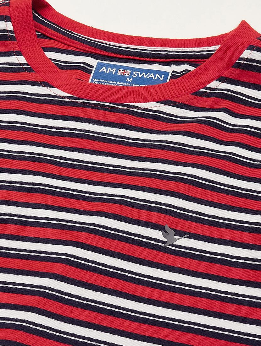 men regular fit striped short sleeve t-shirt - 21636039 - Standard Image - 4