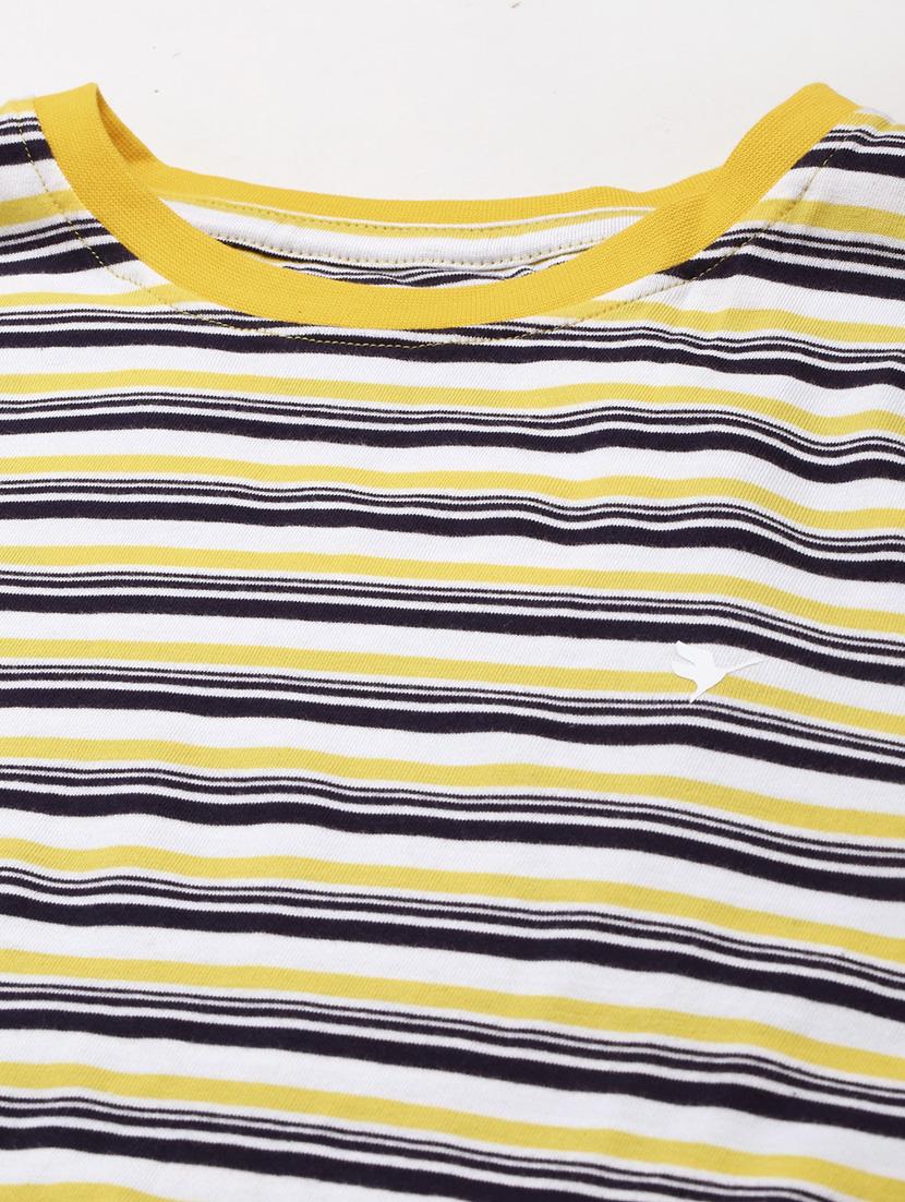 men regular fit striped short sleeve t-shirt - 21636040 - Standard Image - 4